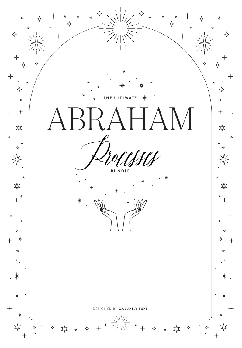 Cover of Abraham Hicks Processes bundle PDF