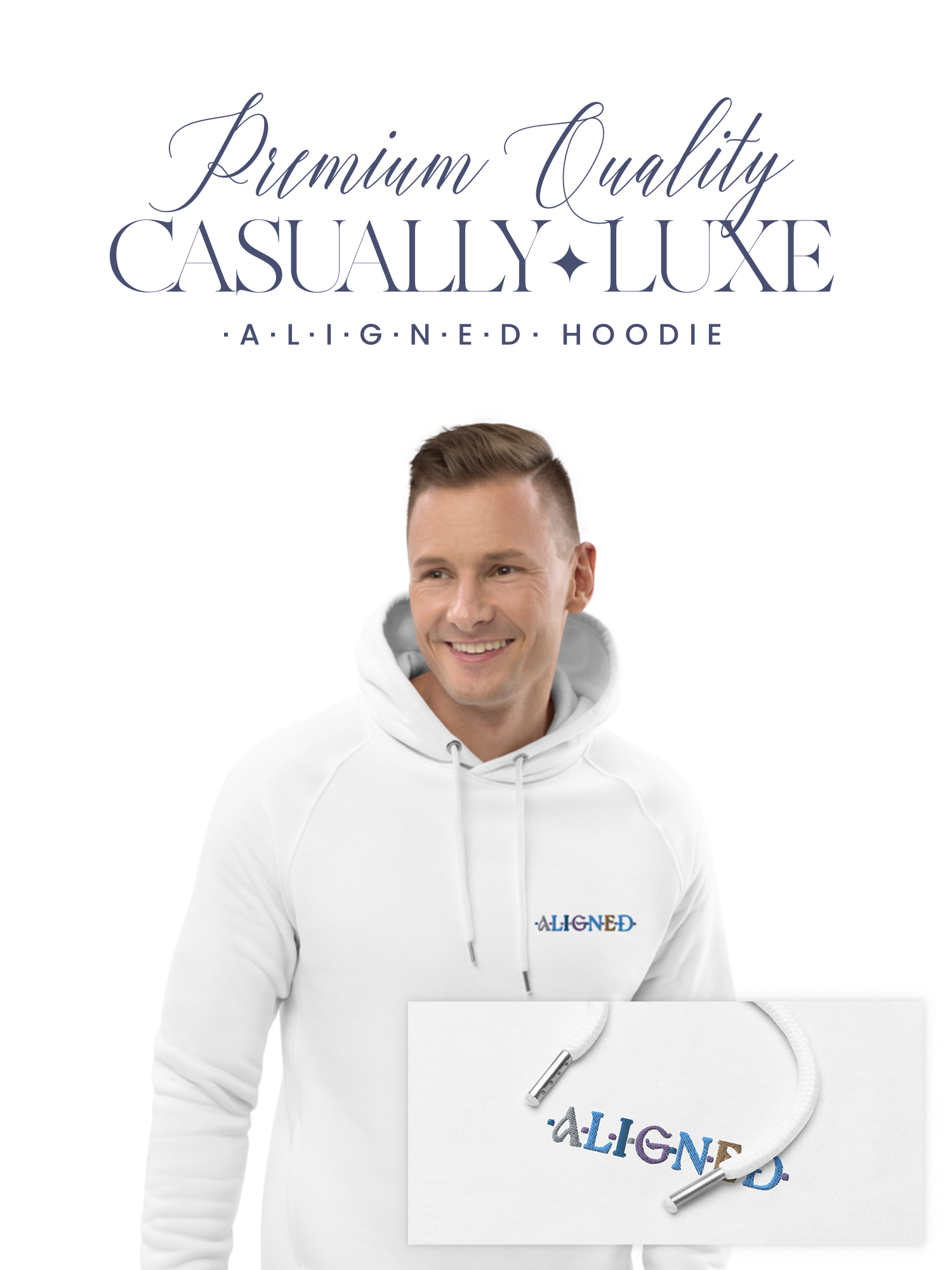 Aligned Premium Quality Law of Vibration hoodie