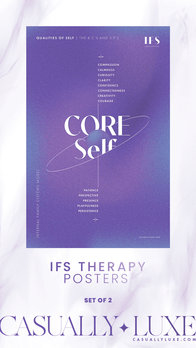 IFS Therapy Posters by CasuallyLuxe - IFS Explained 