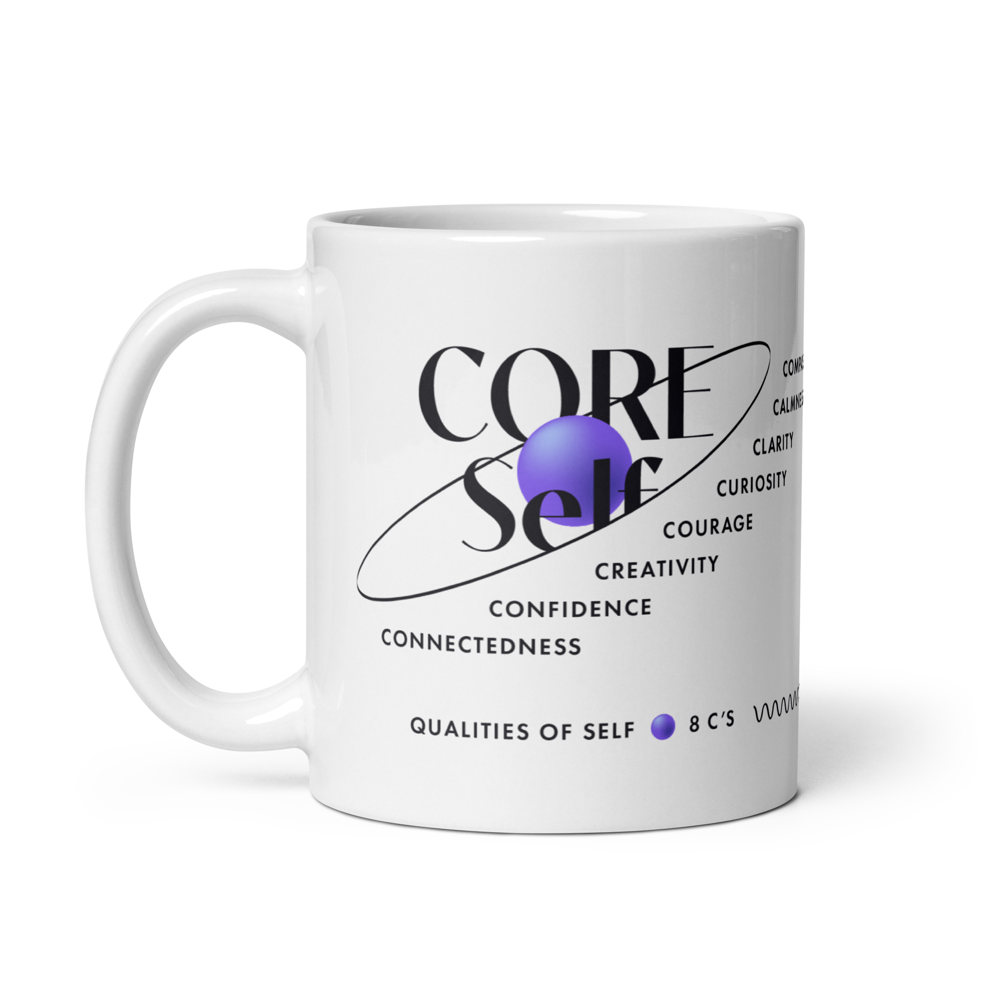 IFS Therapy Mug 8 Cs and 5 Ps of the Self